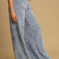 Elastic Waist Wide Leg Pants