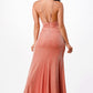 Sparkling Side Gather Maxi Dress