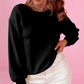 Bow Cutout Sweatshirt