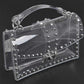 Studded Clear Swing Bag