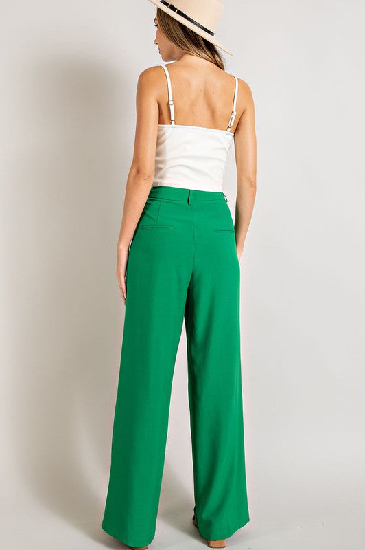 Relaxed Straight Leg Pants