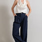 Relaxed Straight Leg Pants