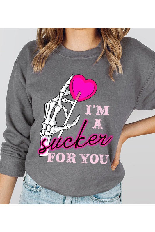 I’m A Sucker For You Crewneck Sweatshirt