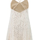 Sequin Low Back Mini Cami Dress