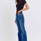 Judy Blue Mid-Rise Bootcut Jeans with Thermal Lining