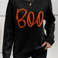 Script ‘BOO’ Halloween Sweater