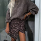 Frilled Sleeve Sweater