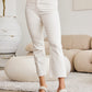 RFM Mini Mia Tummy Control High Waist Jeans in Off White