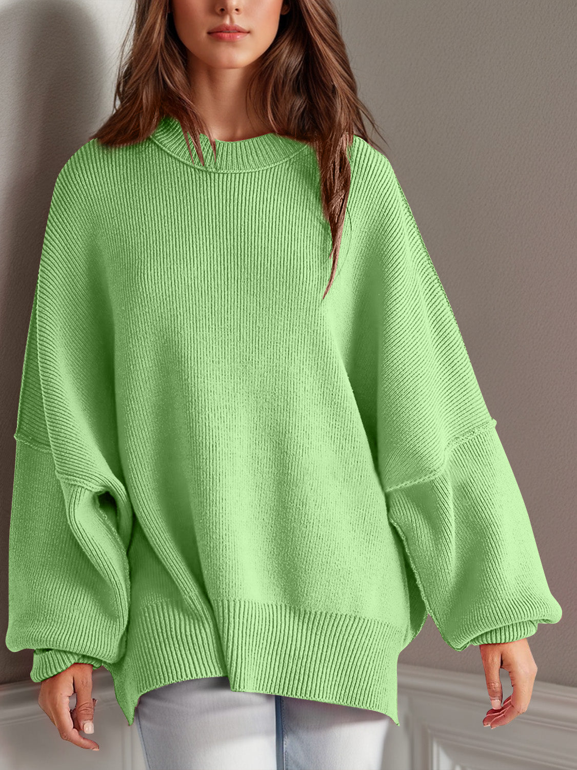 College Prep Side Slit Sweater