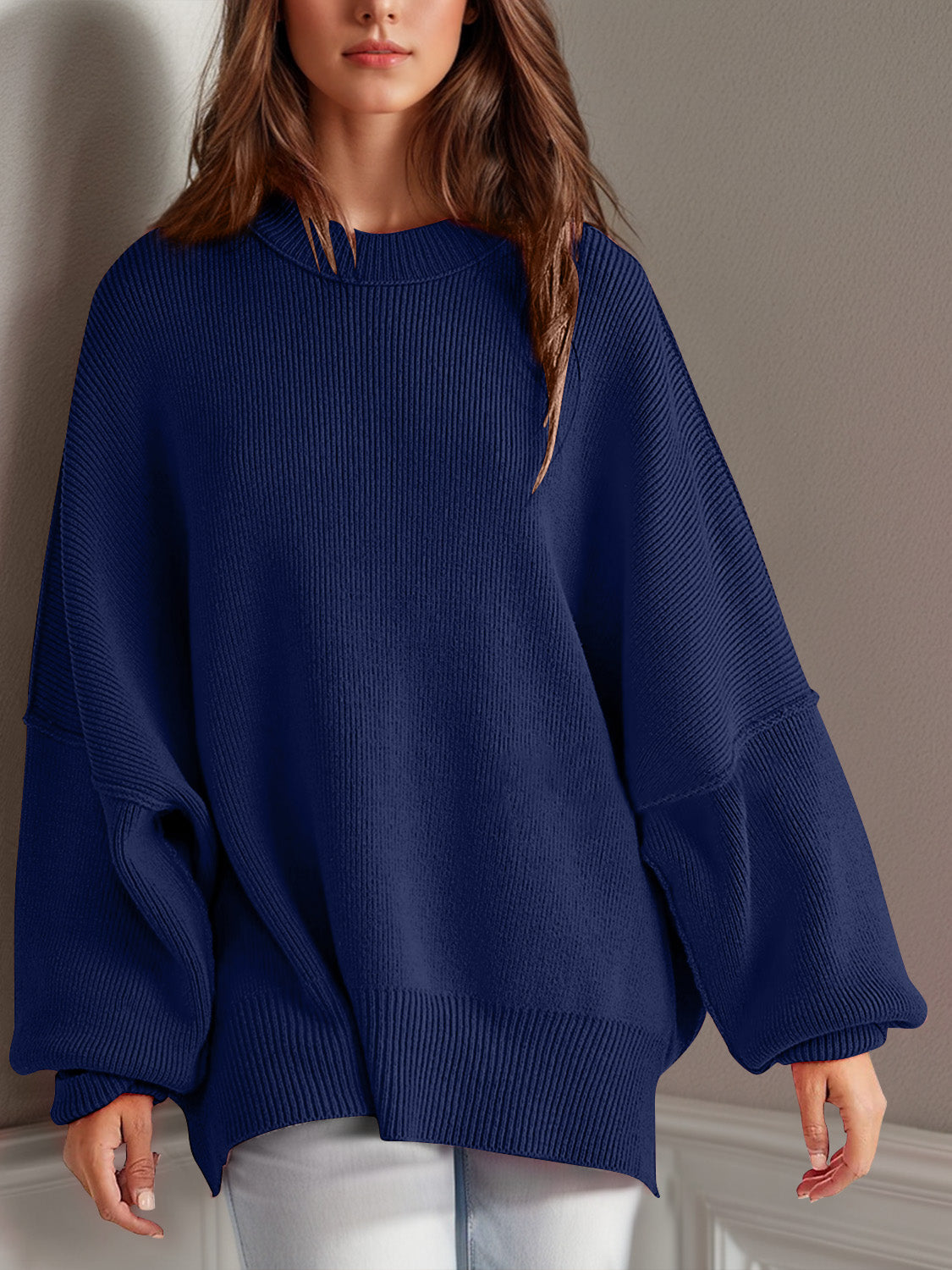 College Prep Side Slit Sweater