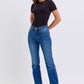 Judy Blue Mid-Rise Bootcut Jeans with Thermal Lining