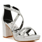 Infatuated Rhinestones Embellished Strappy Sandals