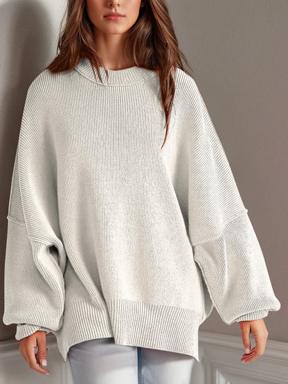 College Prep Side Slit Sweater