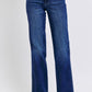 Judy Blue Tummy Control Straight Jeans Plus Size