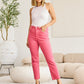 RFM Dylan Tummy Control High Waist Crop Jeans in Sunkissed