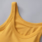 Basic Round Neck Tank Top with Bra