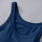 Basic Round Neck Tank Top with Bra