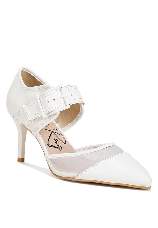 Aneri Buckle Heels