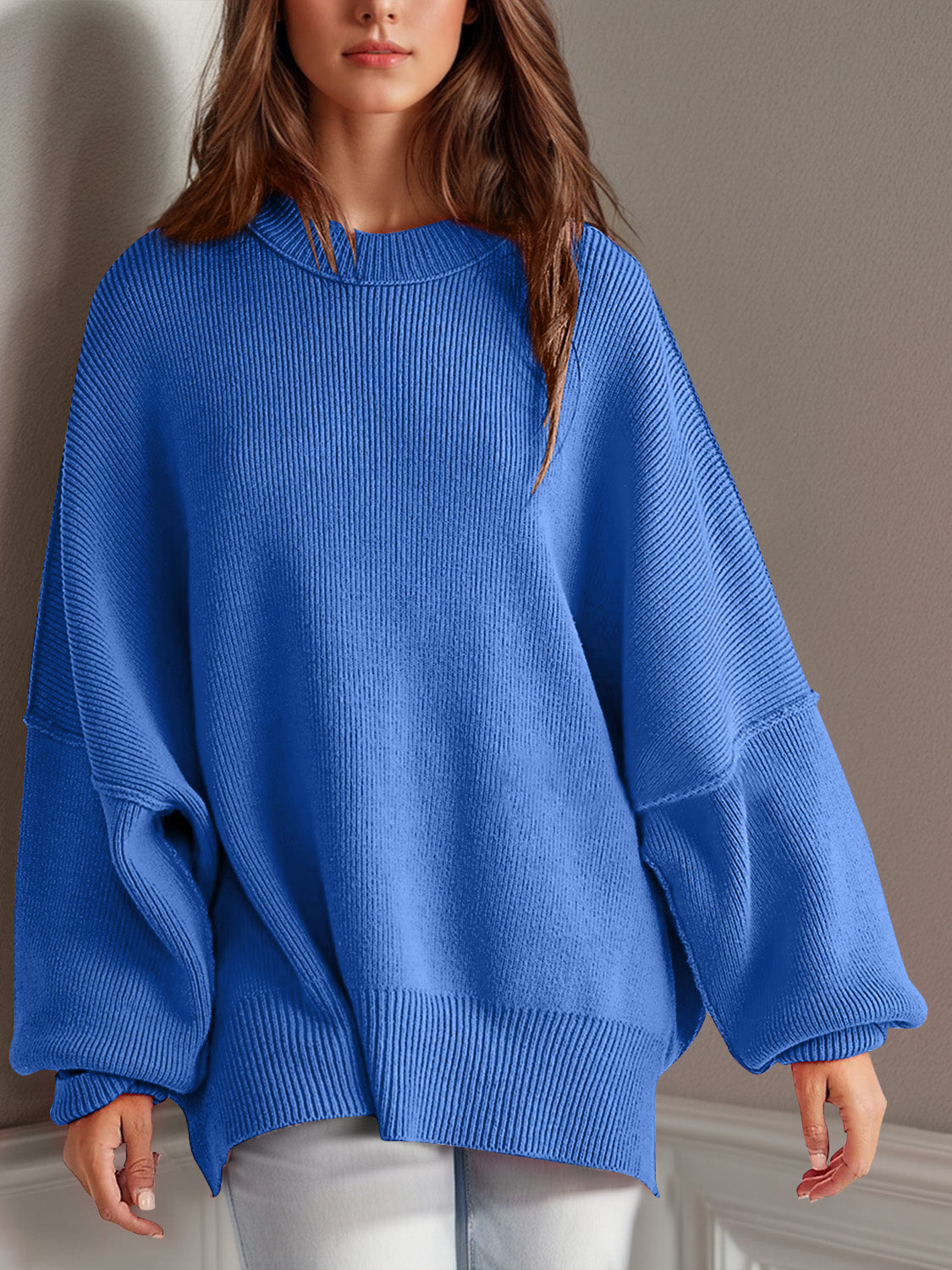 College Prep Side Slit Sweater