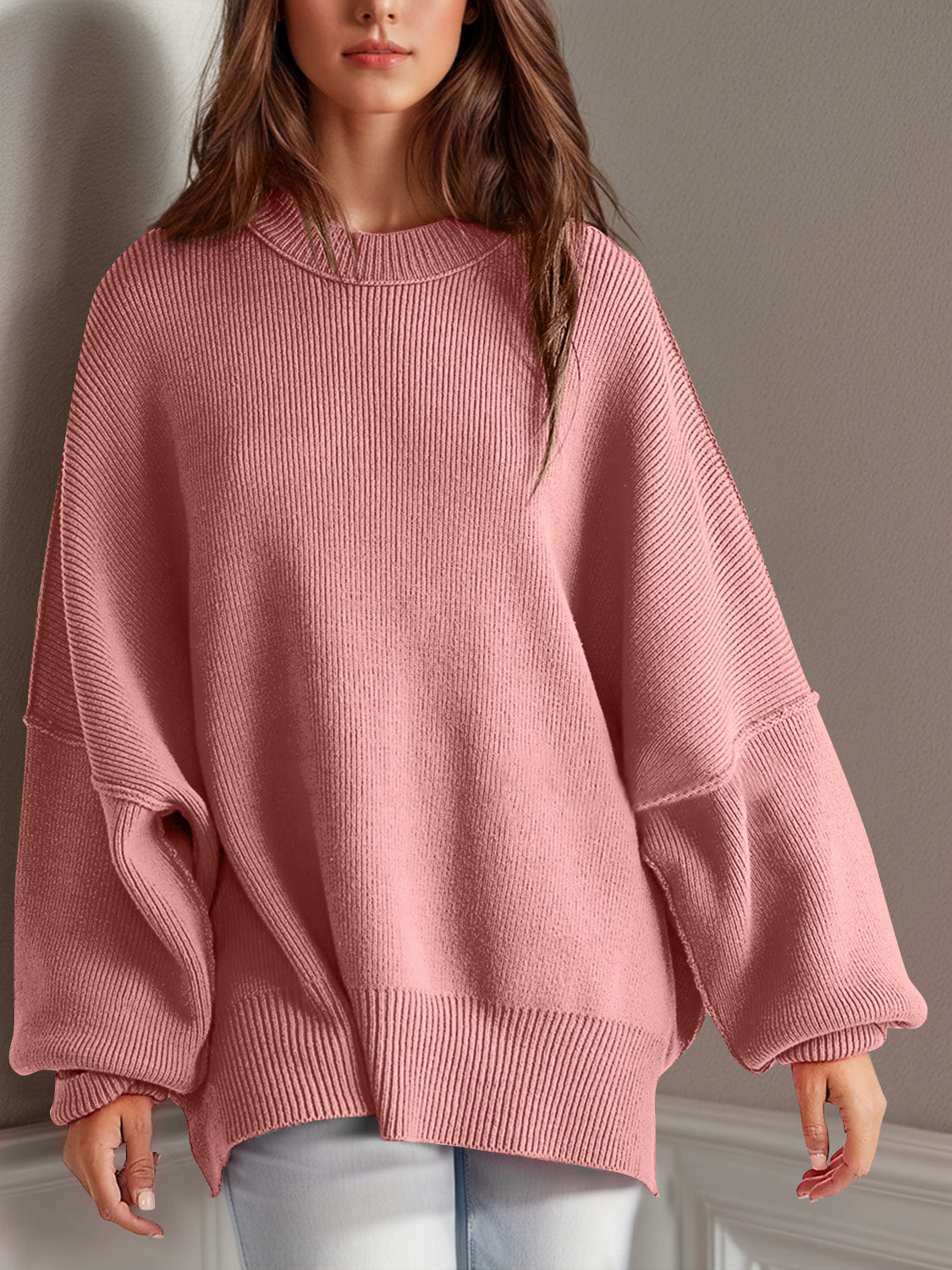 College Prep Side Slit Sweater