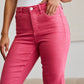 RFM Dylan Tummy Control High Waist Crop Jeans in Sunkissed