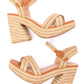 Bon Voyage Rope Woven Block Heels