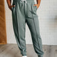 Center Seam Scuba Joggers in Ash Jade