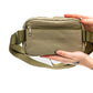 Everywhere I Go Crossbody Belt Bag in Olive