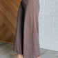 Magic Wide Leg Crop Pants in Dark Mocha