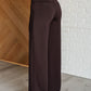 Magic Wide Leg Pants in Chocolate