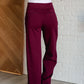 Magic Wide Leg Pants in Wine