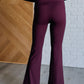 Stamina Stride Flare Leggings in Cassis