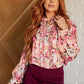 So Floral Blouse