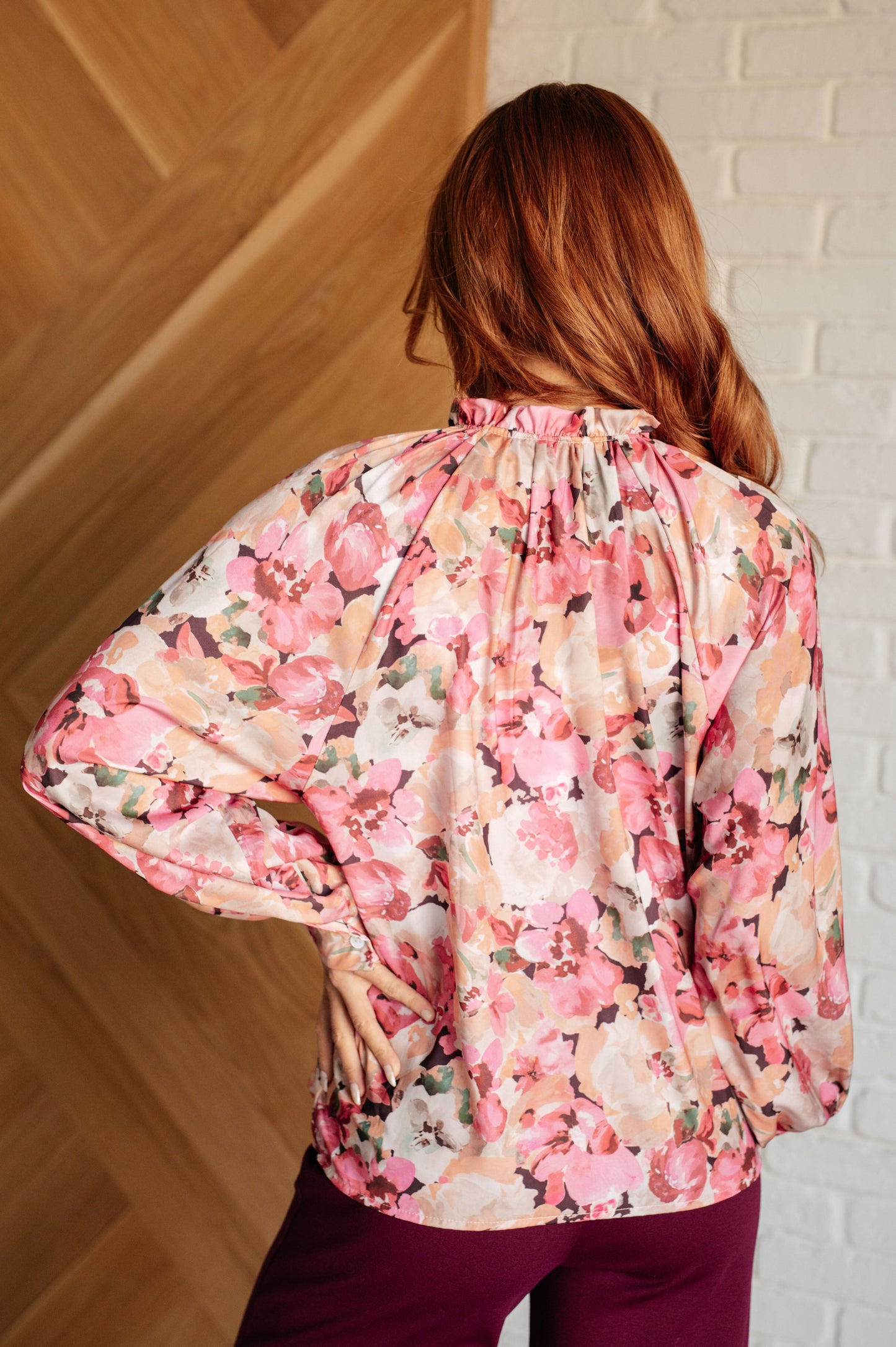 So Floral Blouse