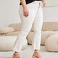 RFM Mini Mia Tummy Control High Waist Jeans in Off White