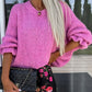 Frilled Sleeve Sweater