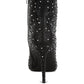 Lobelia Rhinestones Embellished Stiletto Boots