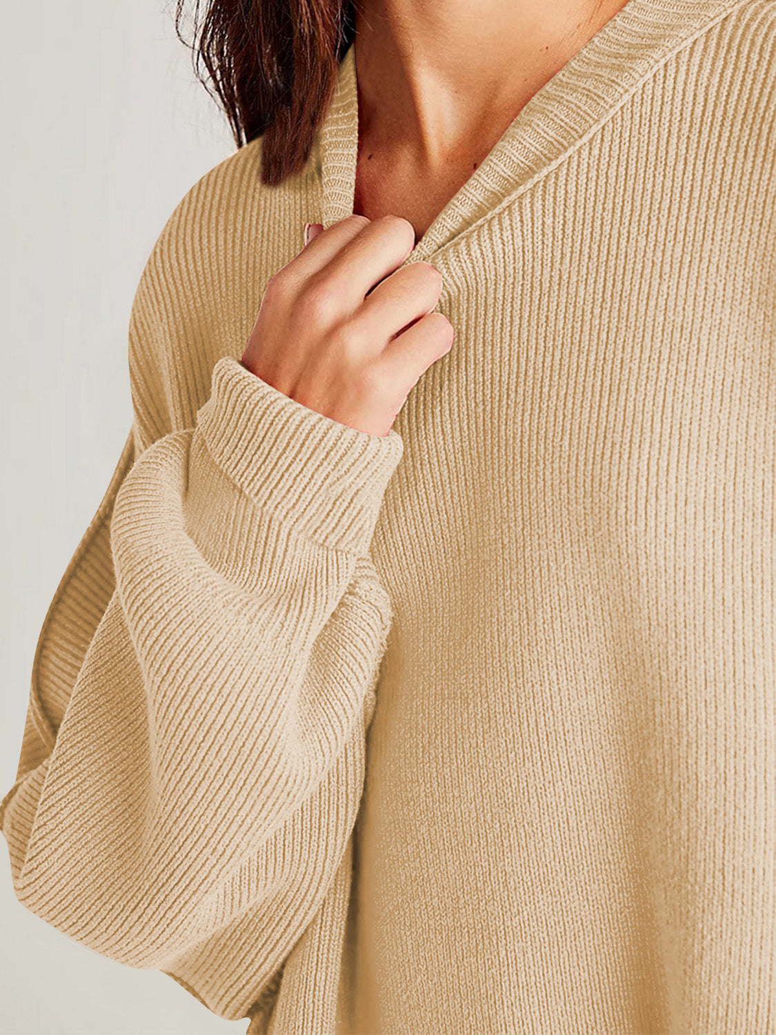 College Prep Side Slit Sweater