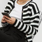 Effortless Striped Cardigan