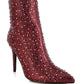 Lobelia Rhinestones Embellished Stiletto Boots