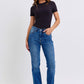 Judy Blue Mid-Rise Bootcut Jeans with Thermal Lining