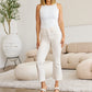 RFM Mini Mia Tummy Control High Waist Jeans in Off White