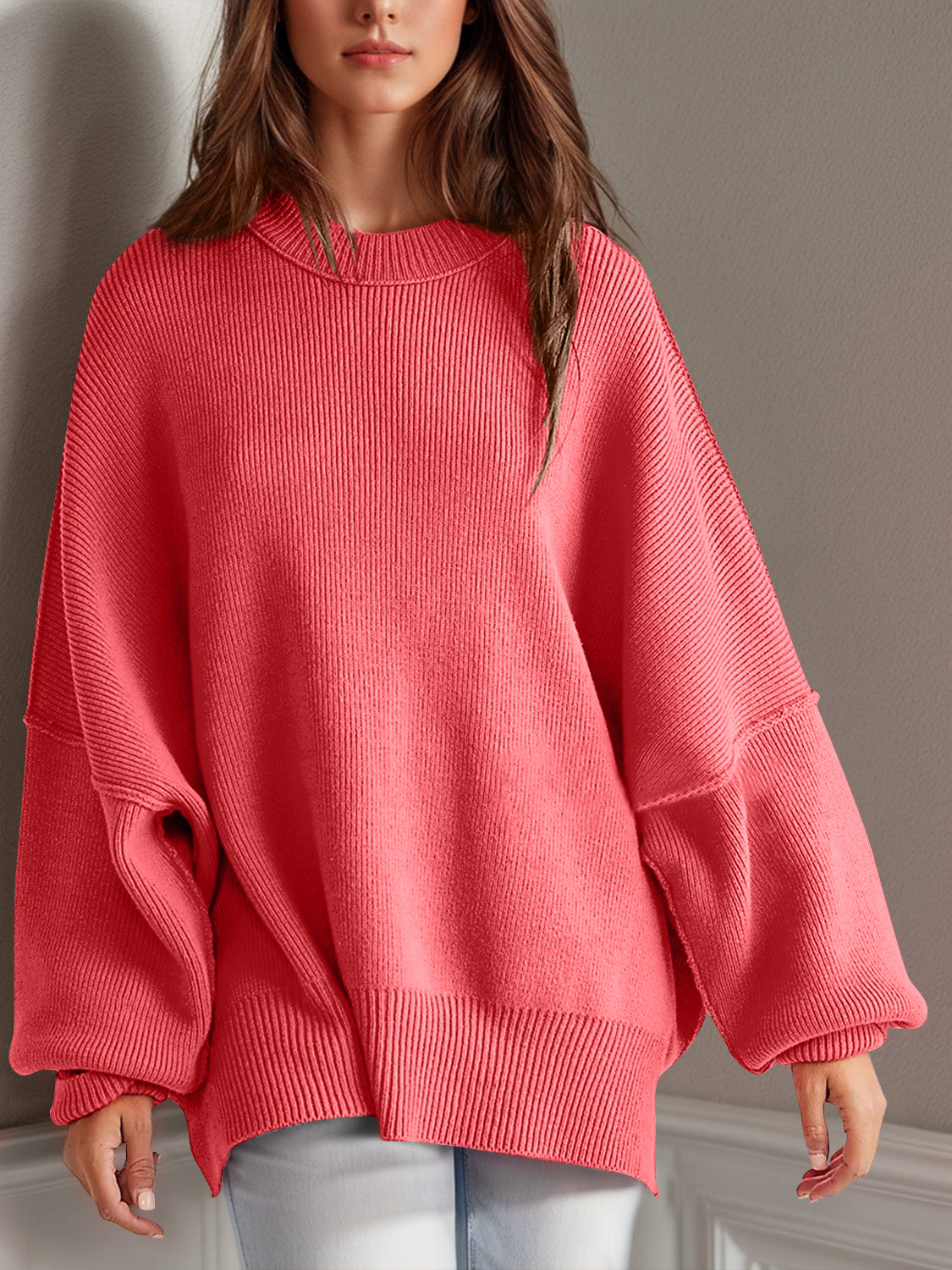 College Prep Side Slit Sweater