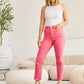 RFM Dylan Tummy Control High Waist Crop Jeans in Sunkissed