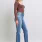 Judy Blue Vintage Wash Thermal Lined Straight Jeans