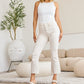 RFM Mini Mia Tummy Control High Waist Jeans in Off White