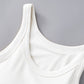 Basic Round Neck Tank Top with Bra