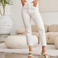 RFM Mini Mia Tummy Control High Waist Jeans in Off White