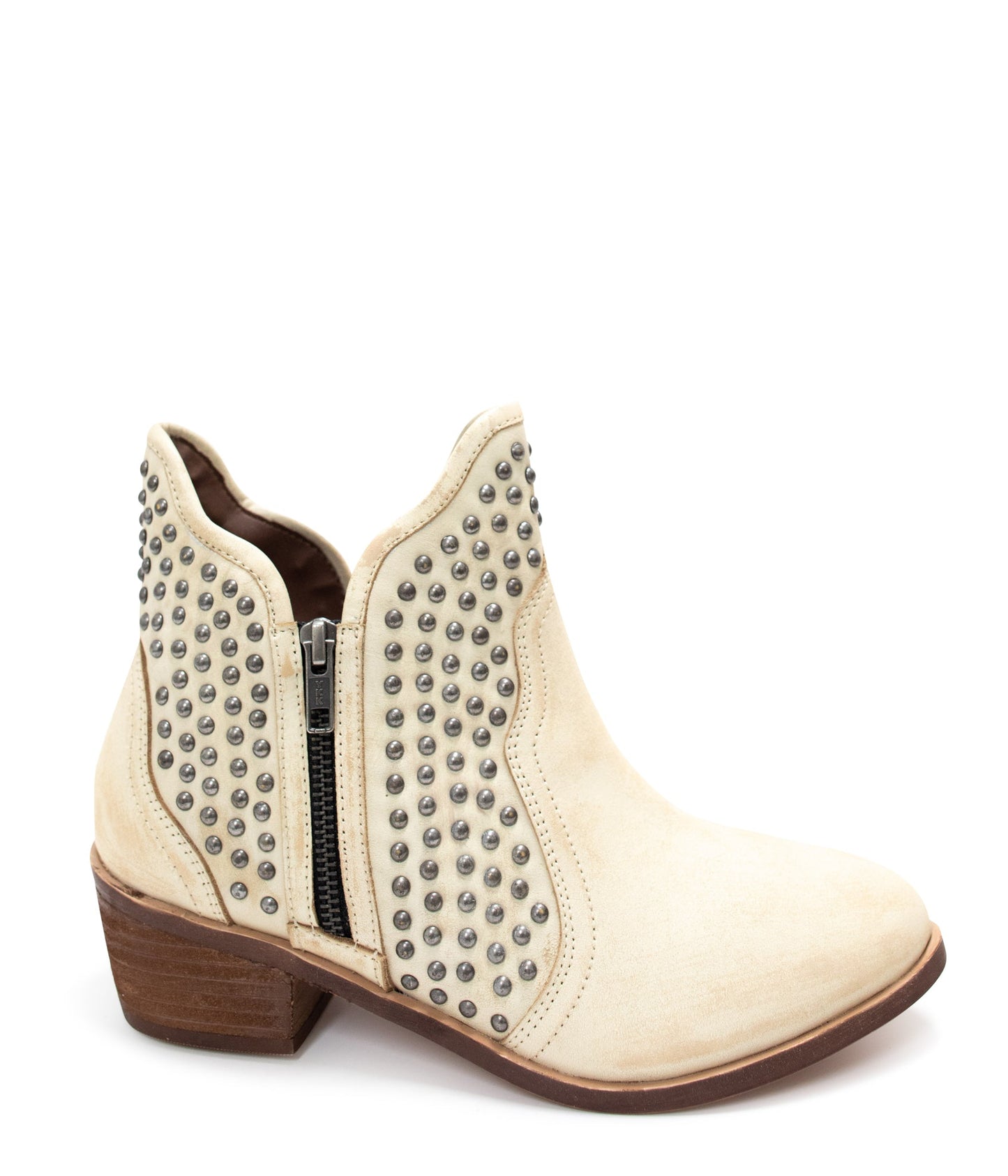 Nailed It Ankle Boot in Cream